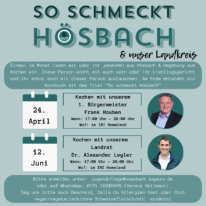 Plakat "So schmeckt Hösbach"