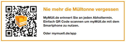 QR-Code zur Mymüll-App