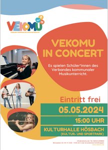 Plakat VEKOMU in Concert